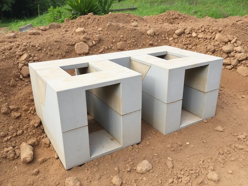 Как правильно использовать жби блоки для фундамента и собрать лестничный марш: практическое руководство по железобетонному фундаменту