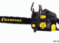 Бензопила CHAMPION 55- мощность для дома.