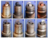 Диагностика двигателя бензопилы по состоянию свечи.